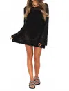 Show Me Your Mumu Paula Pullover Swim Coverup In Black Crochet In Black