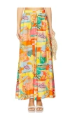 Show Me Your Mumu Pisa Skirt In Postcards