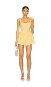Show Me Your Mumu Regal Romper In Yellow