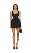 Show Me Your Mumu Ricci Skort Dress In Black