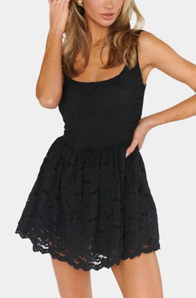 Show Me Your Mumu Ricci Skort Dress In Black