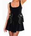 Show Me Your Mumu Ricci Skort Dress In Black