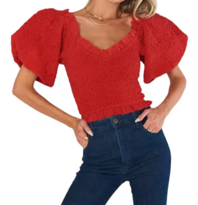 Show Me Your Mumu Rom Com Top In Red