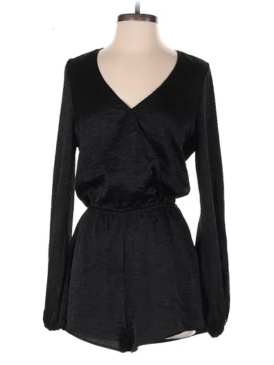 Pre-owned Show Me Your Mumu Romper In Black