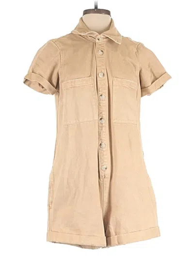 Pre-owned Show Me Your Mumu Romper In Brown