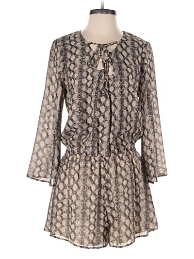 Show Me Your Mumu Romper In Gray