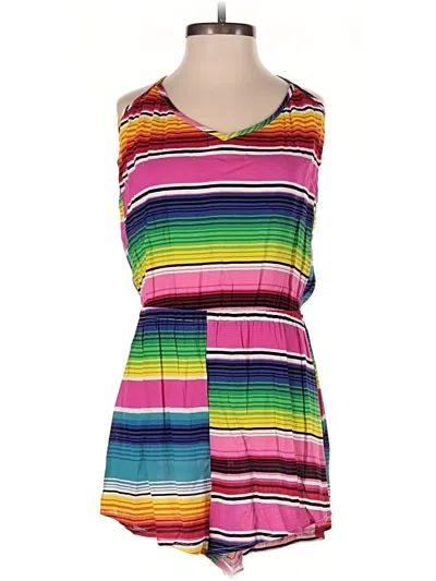 Pre-owned Show Me Your Mumu Romper In Pink