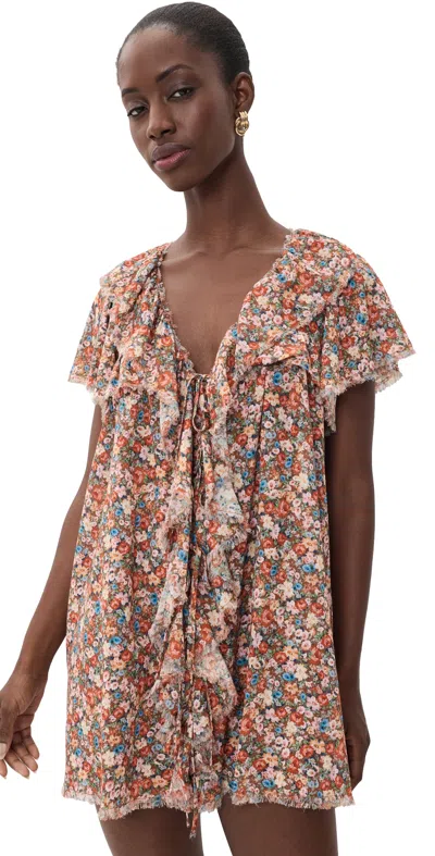 Show Me Your Mumu Rosalie Tunic Dress Rustic Meadow In Multi