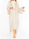 Show Me Your Mumu Sierra Fringe Jacket In Cream In White