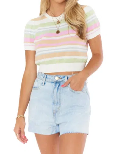 Show Me Your Mumu Simple Sweater In Multi