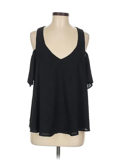 Pre-owned Show Me Your Mumu Sleeveless Blouse In Black