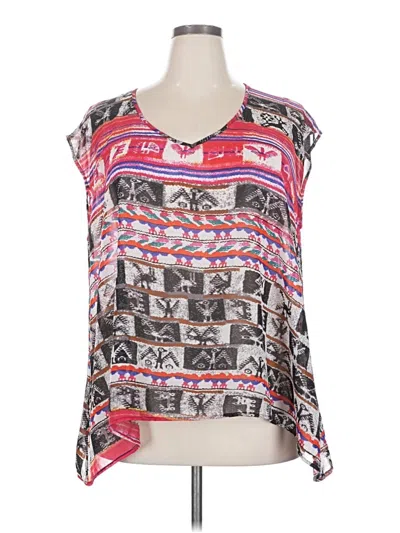 Pre-owned Show Me Your Mumu Sleeveless Blouse In Pink