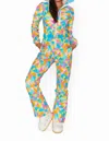 Show Me Your Mumu Snow Bunny Ski Suit In Triangle Geo
