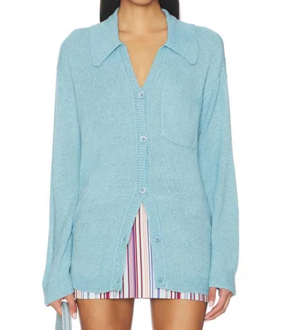 Show Me Your Mumu Sonny Sweater In Blue