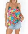 Show Me Your Mumu Spotlight Tank In Bright Floral Soiree In Multi