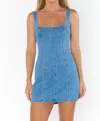 Show Me Your Mumu Steph Mini Dress In Blue