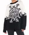 Show Me Your Mumu Stowe Sweater In Snowflake Knit In Multi