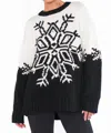 Show Me Your Mumu Stowe Sweater In Snowflake Knit In Multi