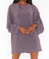 Show Me Your Mumu Sure Thing Mini Dress In Rainbow Shimmy Shine In Multi