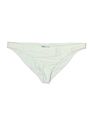 Pre-owned Show Me Your Mumu Swimsuit Bottoms In White