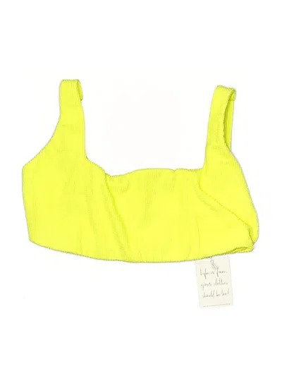 Show Me Your Mumu Swimsuit Top Yellow Swimwear