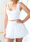 Show Me Your Mumu Celeste Short In White In White