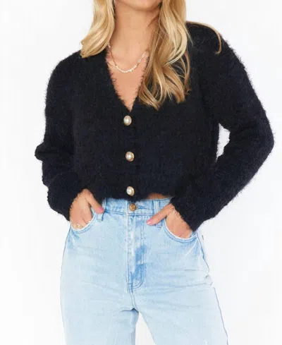 Show Me Your Mumu Tea Time Cardi In Black