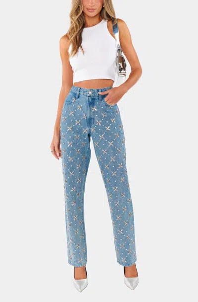 Show Me Your Mumu The Icon Jean In Jeweled Indigo In Blue
