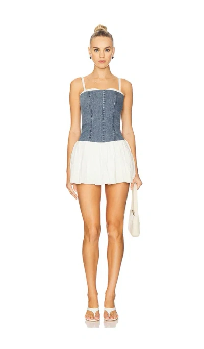 Show Me Your Mumu Tiffany Skort Dress In Neutral
