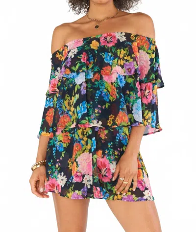 SHOW ME YOUR MUMU TRIPLE DECKER ROMPER IN MULTI