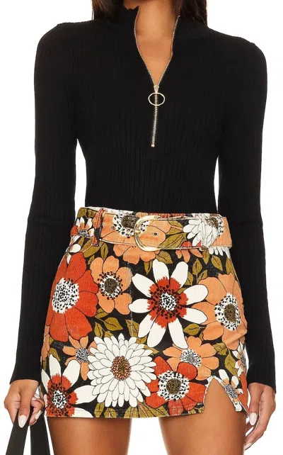 Show Me Your Mumu Tyra Belted Mini Skirt In Multi