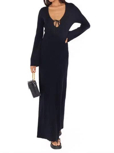 Show Me Your Mumu Vacay Maxi Dress In Black