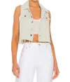 Show Me Your Mumu Valdosta Vest In Denim In Multi