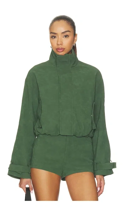 Show Me Your Mumu Ventura Jacket In Green