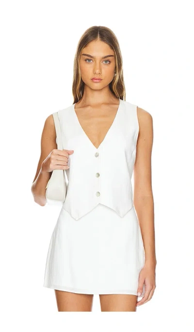 Show Me Your Mumu Vicky Vest In White