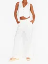 Show Me Your Mumu Vince Pants In White Linen In White