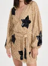 Show Me Your Mumu Wear Me Out Dress Star Sequins In Multi