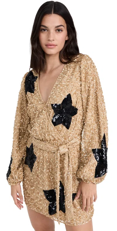 Show Me Your Mumu Wear Me Out Dress Star Sequins In Multi