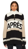 Show Me Your Mumu Weston Half Zip Pullover In Multi