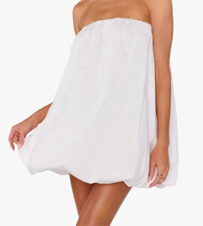 SHOW ME YOUR MUMU WHITE BUBBLE DRESS
