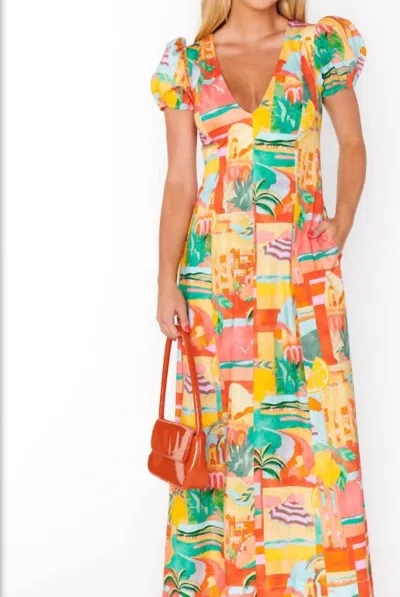SHOW ME YOUR MUMU WINNIE MAXI DRESS IN MULTI