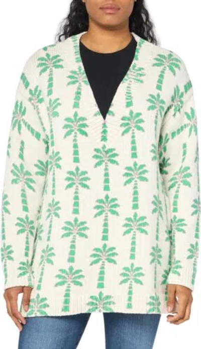 Pre-owned Show Me Your Mumu Women's Gilligan Sweater In Palm Knit