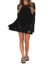 Show Me Your Mumu Paula Pullover Swim Coverup In Black Crochet In Black