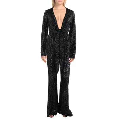 Show Me Your Mumu Womens Sequined Polyester Jumpsuit