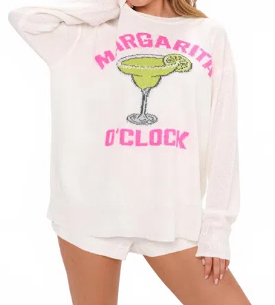 Show Me Your Mumu Woodsy Graphic Sweater In Margarita O Clock Knit In Neutral