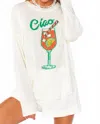 Show Me Your Mumu Woodsy Sweater In Ciao Cocktail Graphic Knit In Multi