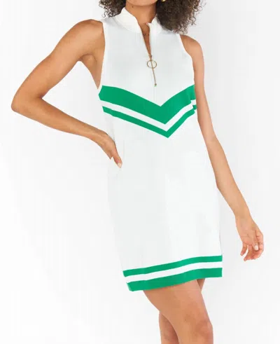 Show Me Your Mumu Zoe Zip Dress In Green