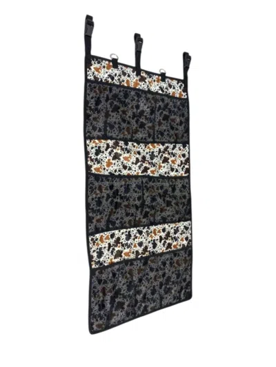 Showman Hanging Trailer Organizer In Cow Print