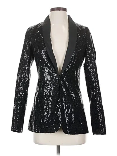 Pre-owned Showpo Blazer Jacket In Black