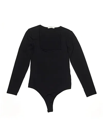 Pre-owned Showpo Bodysuit In Black
